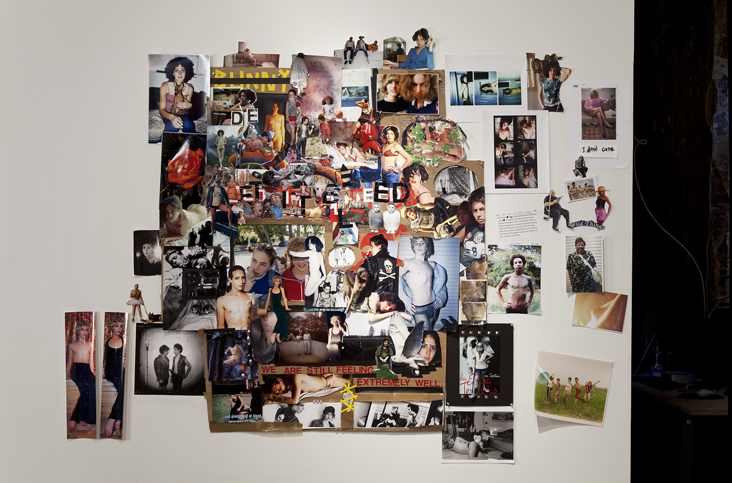 Rona Yefman, *Let it bleed*, 2010. Collage
