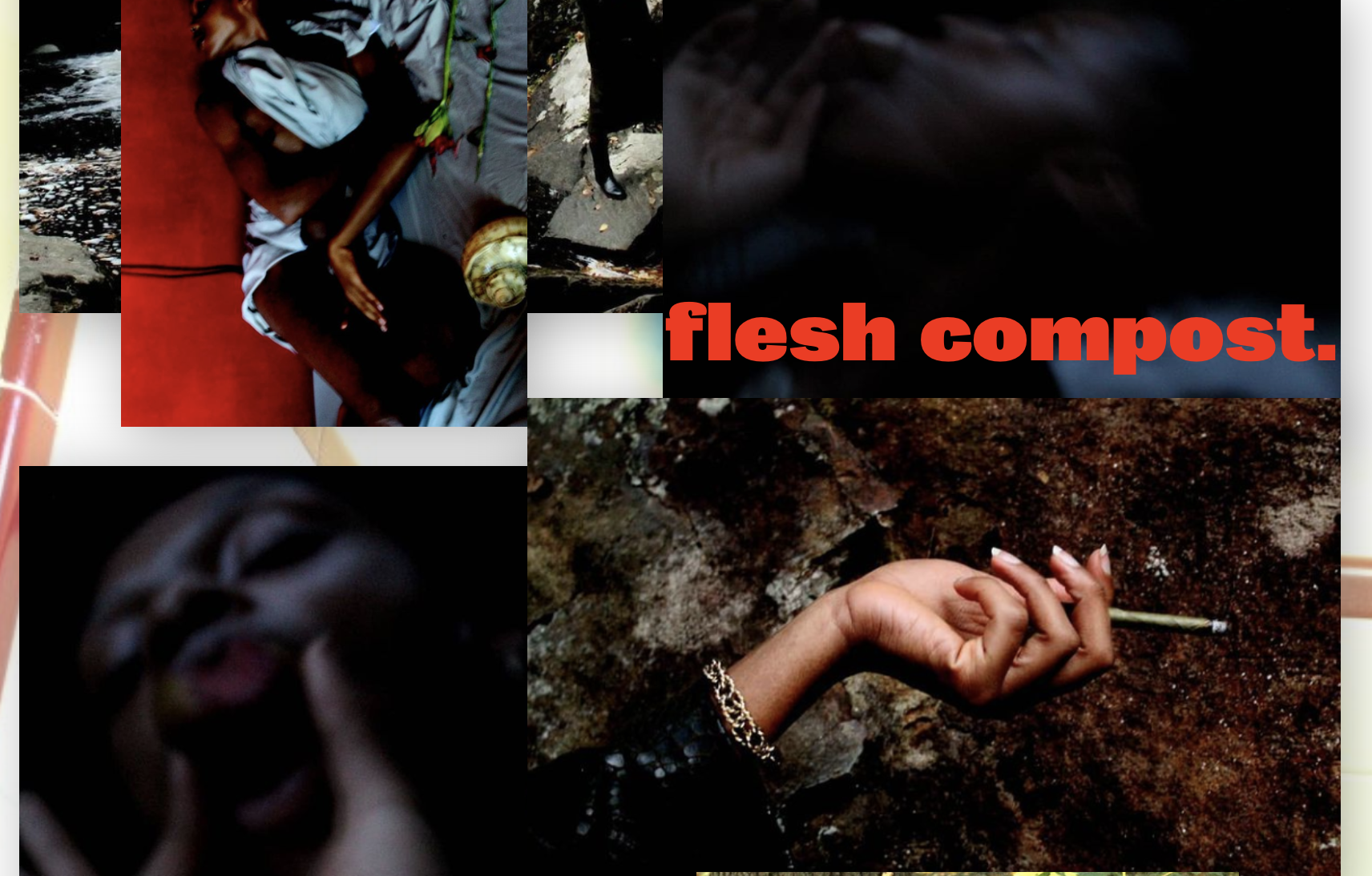 Elia Grace Green, Flesh Compost, 2022, Participant After Dark, screen grab.