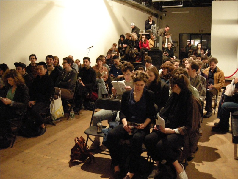 Dirty Looks at PARTICIPANT INC, the crowd