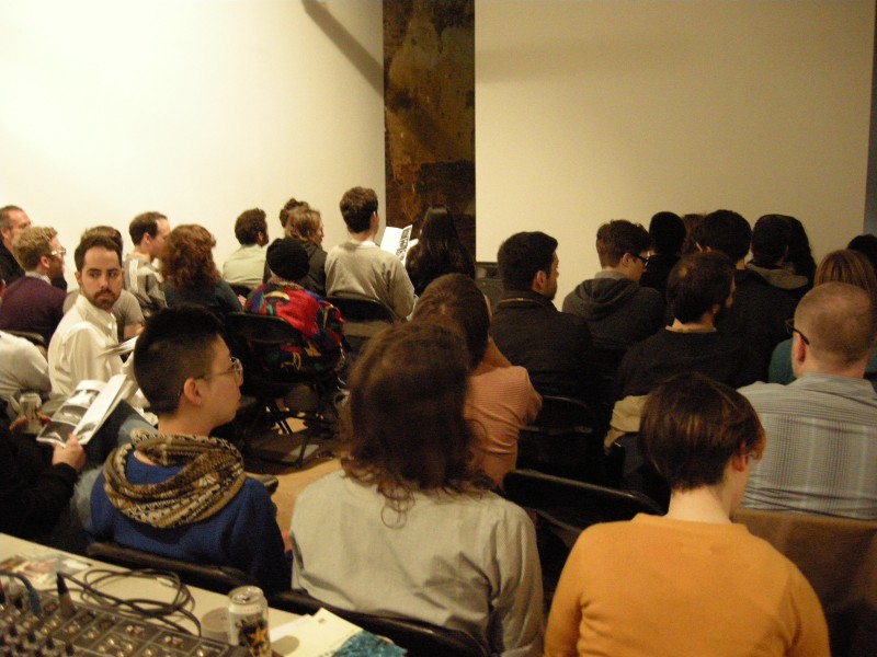 Dirty Looks at PARTICIPANT INC, the crowd