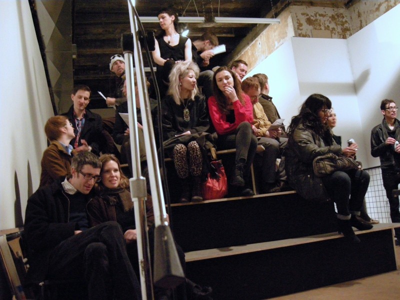 Dirty Looks at PARTICIPANT INC, the crowd