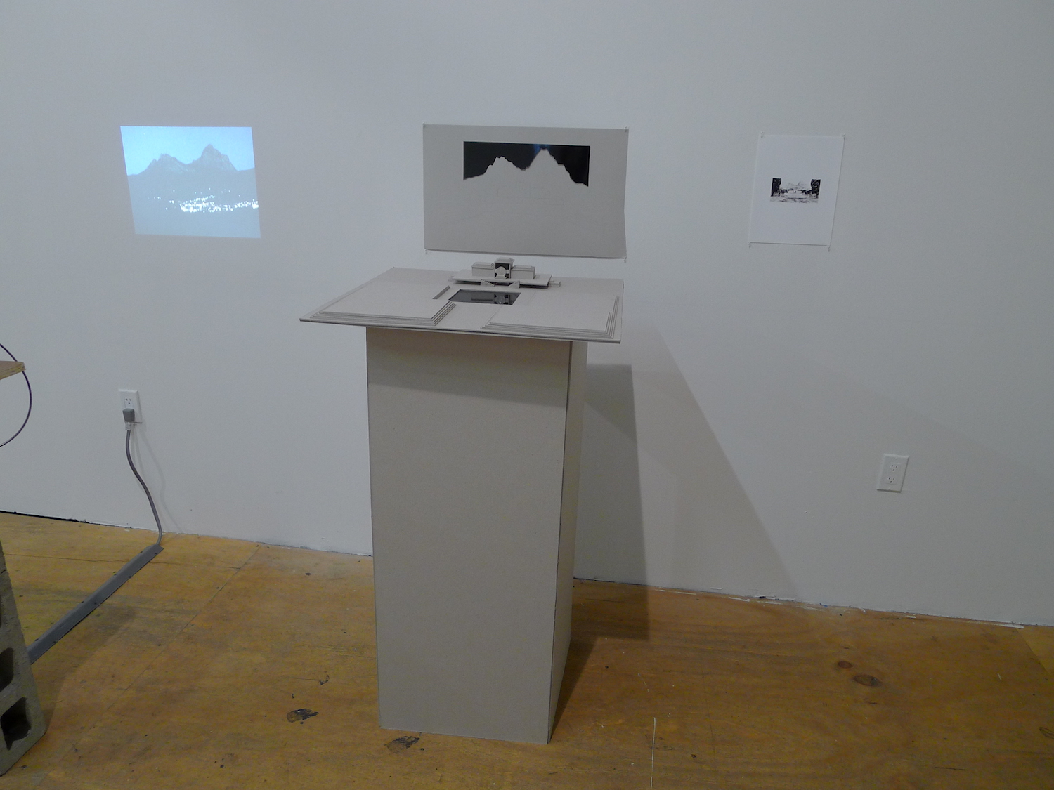 f.p. boué, *infinite instant*. Installation view